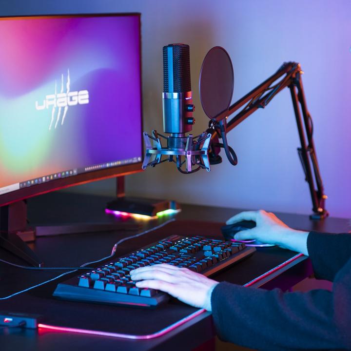 Produktbild Urage Streaming-Mikrofon Stream 900 HD Studio, schwarz