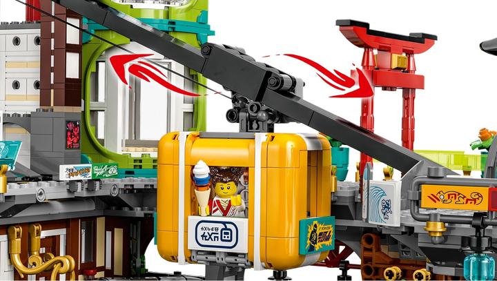 Immagine prodotto LEGO I mercati di Ninjago City (71799, LEGO Ninjago, Set LEGO rari)