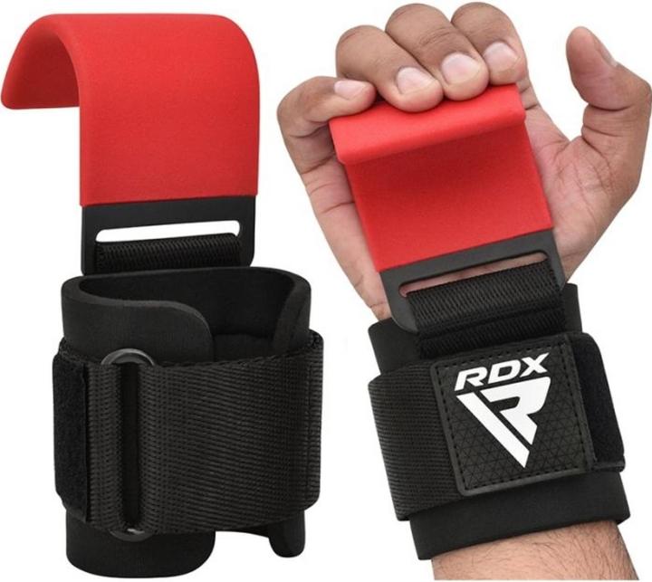 Immagine prodotto Rdx Gym Hook Strap Red Plus