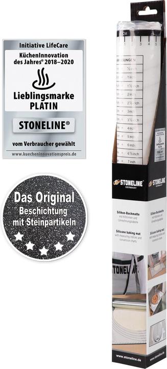 Produktbild Stoneline Silikon-Backmatte 60 x 40 cm