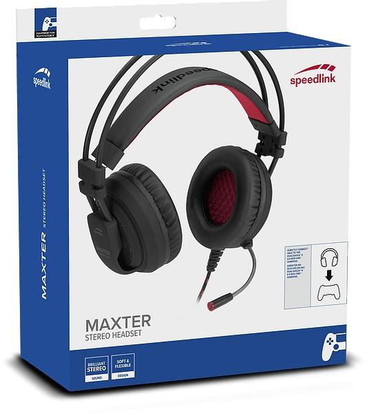 Actual product image Speedlink MAXTER - Stereo Headset for PS4 (Cable)