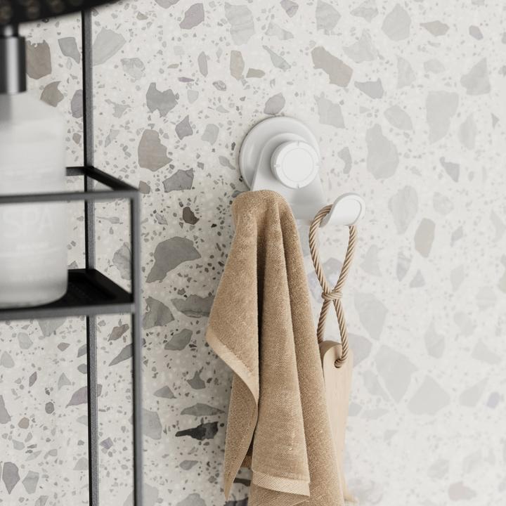 Actual product image Umbra FLEX Adhesive DBL Hook, white