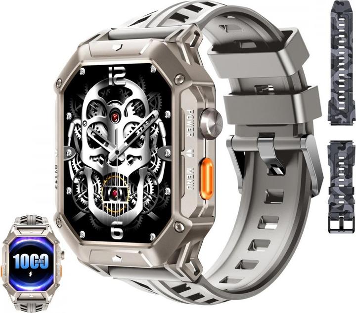 Actual product image Oukitel Smartwatch BT80 Grey