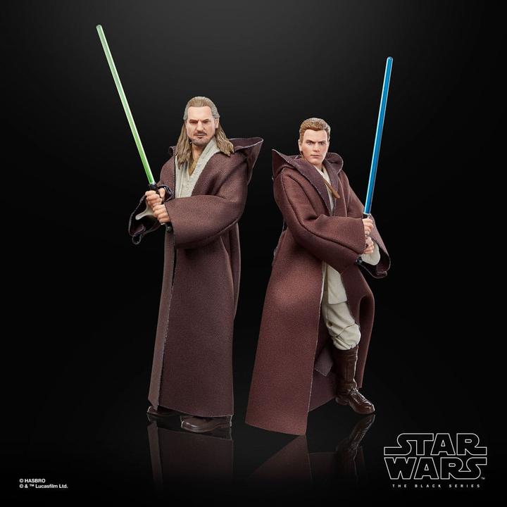 Actual product image Hasbro Star Wars Episode I Black Series Action Figures 3-Pack Qui-Gon Jinn, Darth Maul, Obi-Wan Kenobi 15