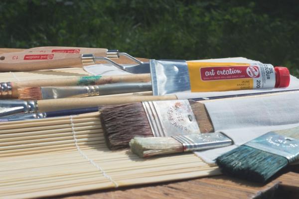 Produktbild Talens Pinselset Rinderohrenhaar 5 mix