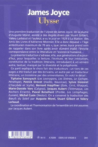 Immagine prodotto Ulysse (Francese, Joyce James, 2004)