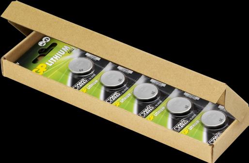 Image du produit GP Batteries Lithium CR2025, Batterie rechargeable, CR2025, dioxyde de manganèse au lithium (LiMnO2), 3 V (10 pcs, CR2025)