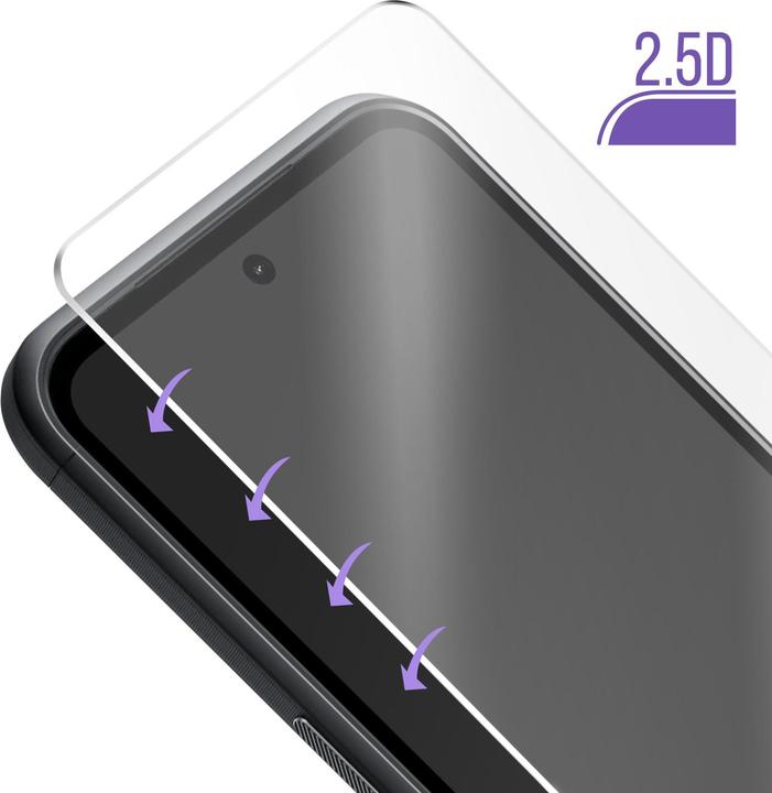 Actual product image Avizar 9H hardness glass display protection film (1 Piece, Nokia XR21)