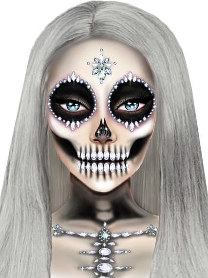 Immagine prodotto Leg Avenue Face Jewels - Skeleton