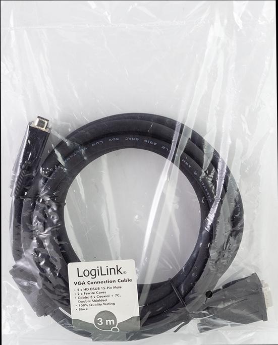 Image du produit LogiLink VGA — VGA (3 m, VGA)