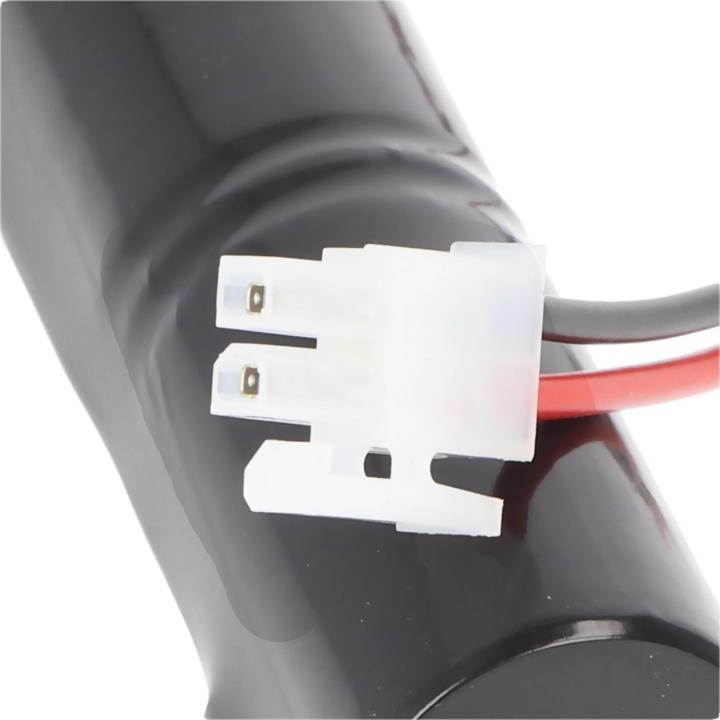 Immagine prodotto XCell Batteria per luce di emergenza NiCd 3,6V 1800mAh L1x3 Sub-C con cavo da 200 mm su un lato e spina (1 pz., 1800 mAh, Batteria + Caricabatterie)