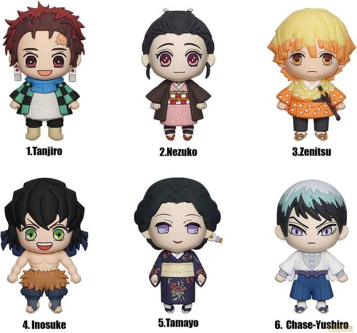 Produktbild Monogram Int. Demon Slayer: Kimetsu no Yaiba 3D Magnete Series 3 Display (12) (12 x)
