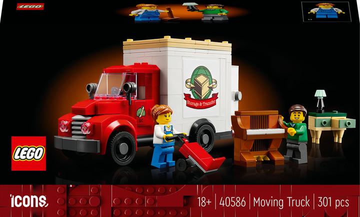 Actual product image LEGO Icons - Moving van (40586, LEGO Icons)