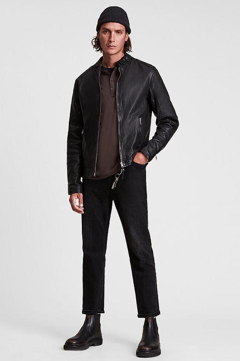 Actual product image AllSaints Leather jacket Cora (M)