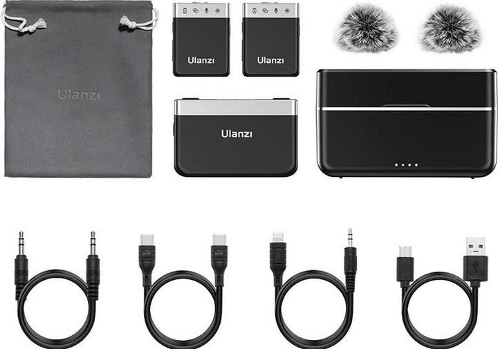 Actual product image Ulanzi AM18 U-MIC Wireless Microphone