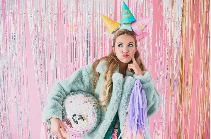 Actual product image Partydeco Happy Birthday Party Hats