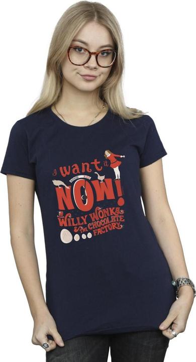 Produktbild Willy Wonka & the Chocolate Factory Verruca Salt I Want It Now TShirt (S)