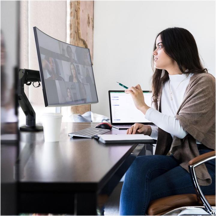 Produktbild Ergotron HX Monitor Arm mit patentierter CF-Technologie (Tisch, 49")