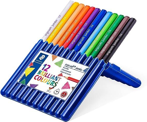 Actual product image Staedtler Ergo Soft Jumbo 158 (Multicoloured, 12 x)
