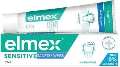 Elmex Gevoelige zachte witte tandpasta (75 ml)