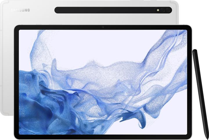 Produktbild Samsung Galaxy Tab S8+ (5G, 12.40", 256 GB, Silver)