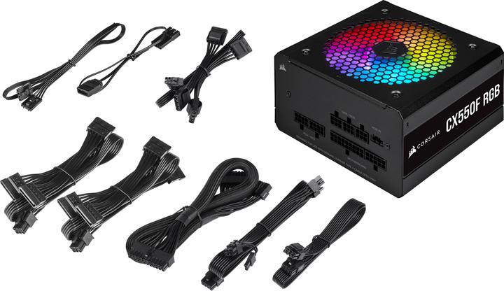 Produktbild Corsair CX550F RGB (550 W)