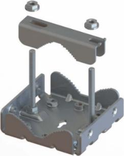 Produktbild Cambium Networks Universal Pole Mount Bracket for 1" - 3" diameter poles