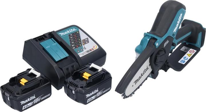 Produktbild Makita DUC 101 RM Akku AstsÃ¤ge 18 V 10 cm Brushless + 2x Akku 4,0 Ah + LadegerÃ¤t (Akku Kettensäge)