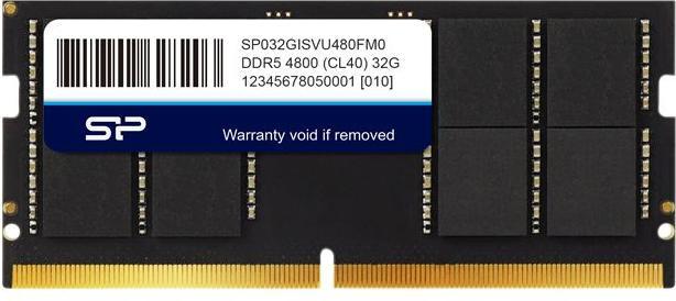 Produktbild Silicon Power Industrieller RAM DDR5 1x 32GB SODIMM 5600MHz (1 x 32GB, 5600 MHz, DDR5-RAM, SO-DIMM)