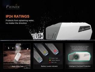 Produktbild Fenix Dynamo Taschenlampe, dynamobetrieben inklusive Akku (100 lm)