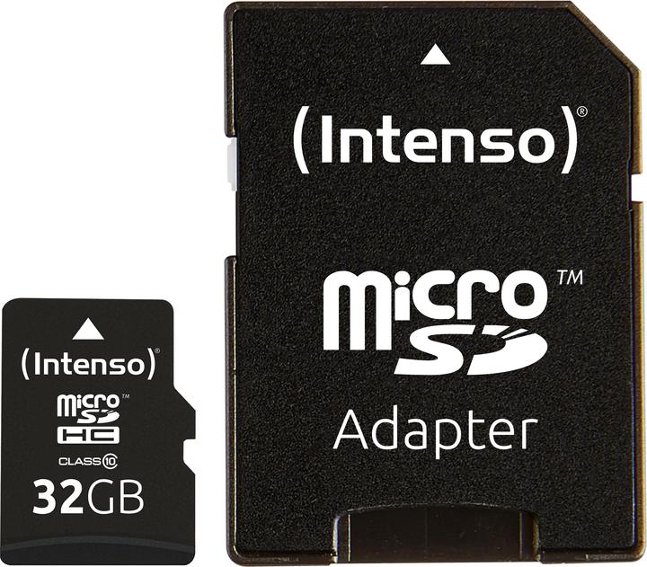 Intenso microSD Class 10 (32 GB, microSDHC, U1)