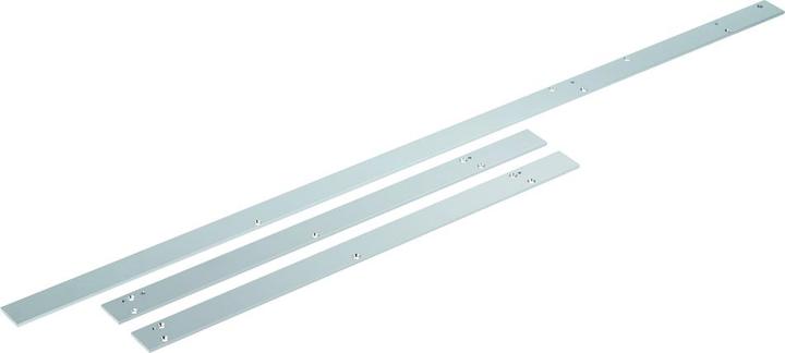 Dormakaba Jeu de plaques de montage pour glissières G-SR/BG (Porte de chambre, Porte d'entrée, Porte en bois, Porte-fenêtre)
