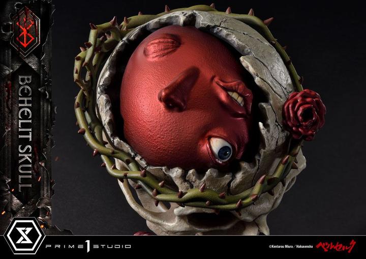 Actual product image Prime 1 Studio Berserk statuette 1/1 Life Scale Behelit Skull 20 cm