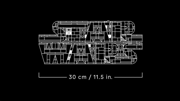 Produktbild LEGO Star Wars™ Logo aus Steinen (75407, LEGO Star Wars)