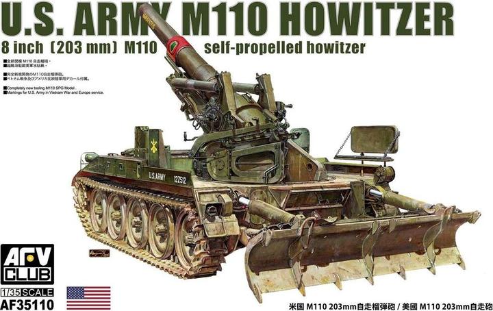 Produktbild AFV Club M110 self-propelled howitzer