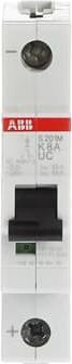 Immagine prodotto ABB LS S201M-K8UC Interruttore automatico K-Char., 10kA, 8A, 1P