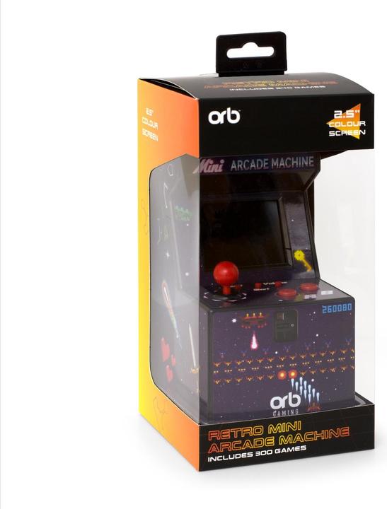 Actual product image ORB Mini Arcade Machine incl. 300x 16-bit games