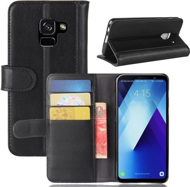 Produktbild MU Classic Handyhülle aus Echtleder (Samsung Galaxy A8 (2018))