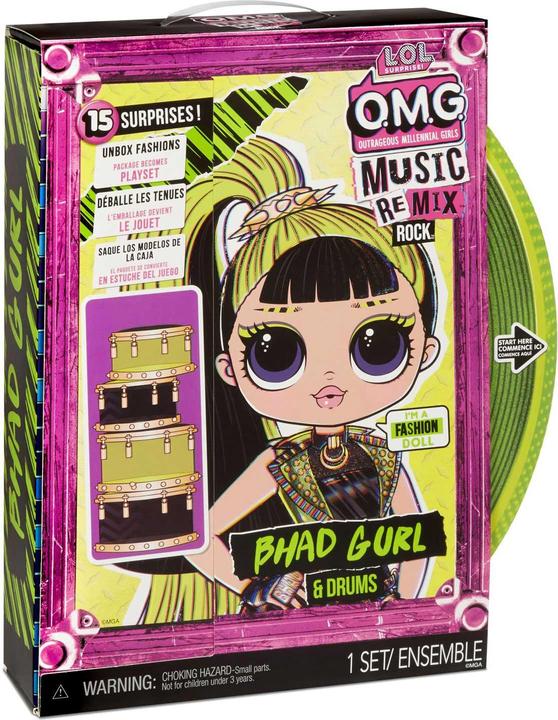 Produktbild L.O.L. Surprise! OMG Remix Rock Bhad Gurl with Drums