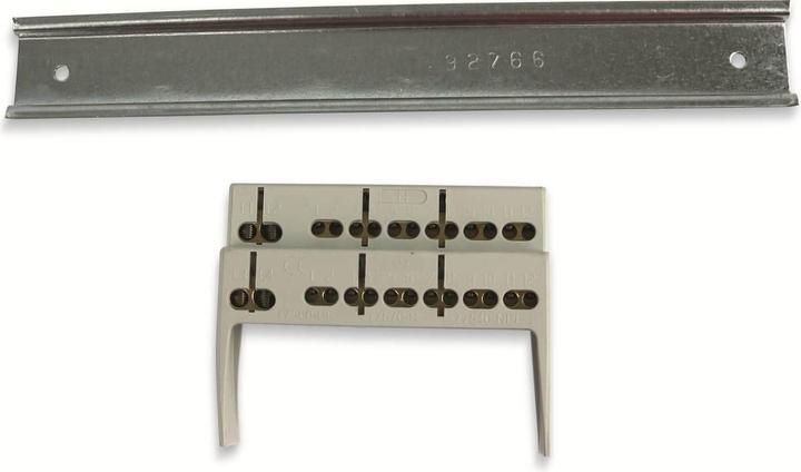 Actual product image Unitec Flush-mounted distributor with door IP33 1x14 modules ws