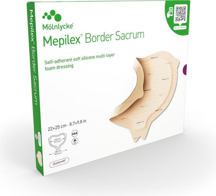 Produktbild Mepilex Border Sacrum 22x25cm 282460 (5 x)