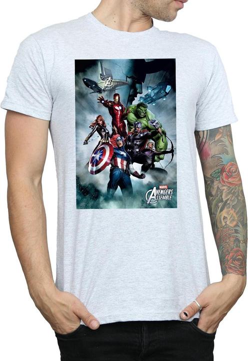Immagine prodotto Maglietta Uomo Avengers Assemble Team Assembly (XL)