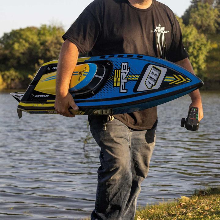 Image du produit ProBoat Super Sonicwake 48" 8S selbstaufrichtend Brushless Deep-V RTR