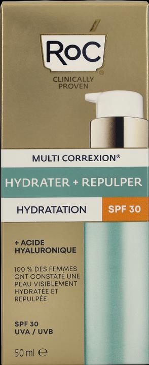 Actual product image Roc Multi Correxion Hydrate & Plump Daily Moisturiser SPF30 (50 ml, Day cream, SPF 30)