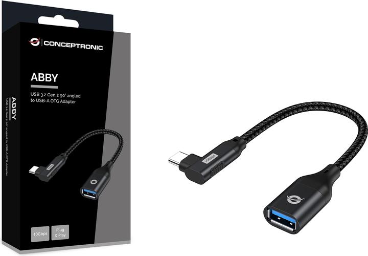 Produktbild Conceptronic USB Typ C – USB A (0.23 m, USB 3.2 Gen 2)