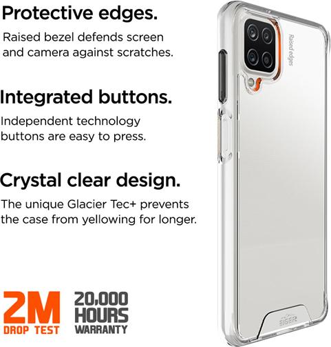 Actual product image Eiger Glacier Case (Samsung Galaxy A12)