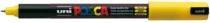 Actual product image Posca PC-1MR Fineliner brand (Yellow, Black, 0.70 mm, 1 x)