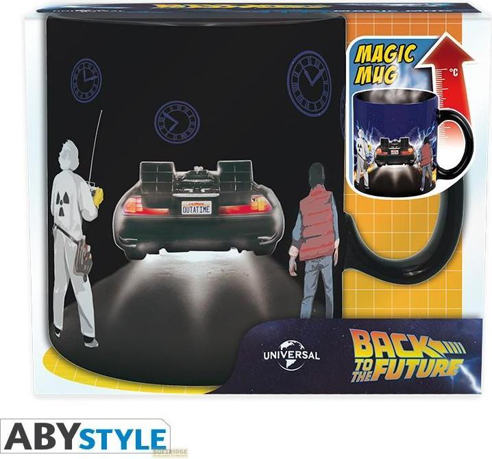 Produktbild ABYstyle Tazza Ritorno al Futuro Heat Change : Time Machine (ax2) (320 ml, 1 x)