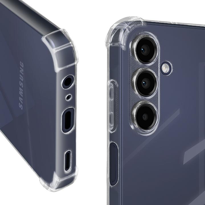 Immagine prodotto Mayaxess Serie di custodie protettive trasparenti (Samsung Galaxy A15)