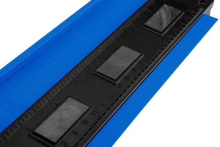 Actual product image Graphite Template for representing shapes 250 mm